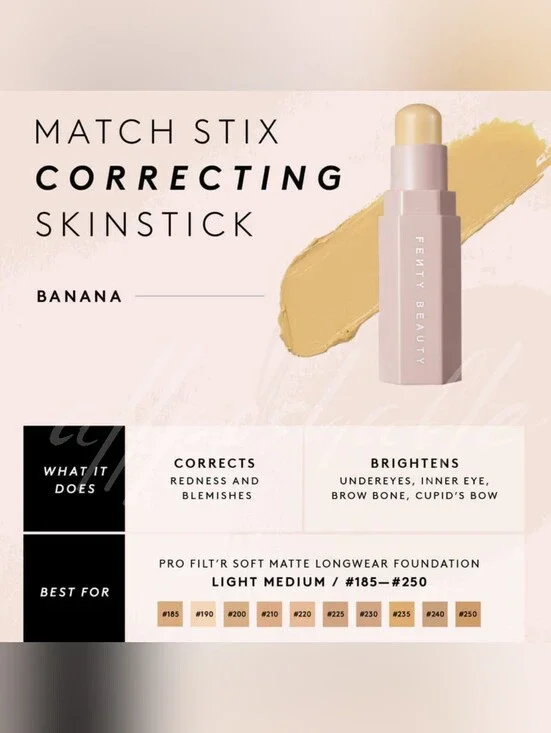 Fenty Beauty Match Stix - Correcting Skinstick in Bananas