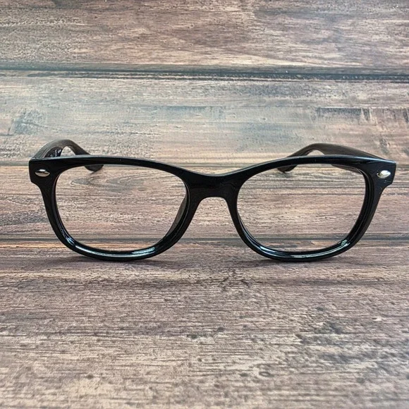 Ray-Ban Jr Black New Wayfarer Eyeglasses RJ 9052S 100/2 47-15-125 Kids Frames