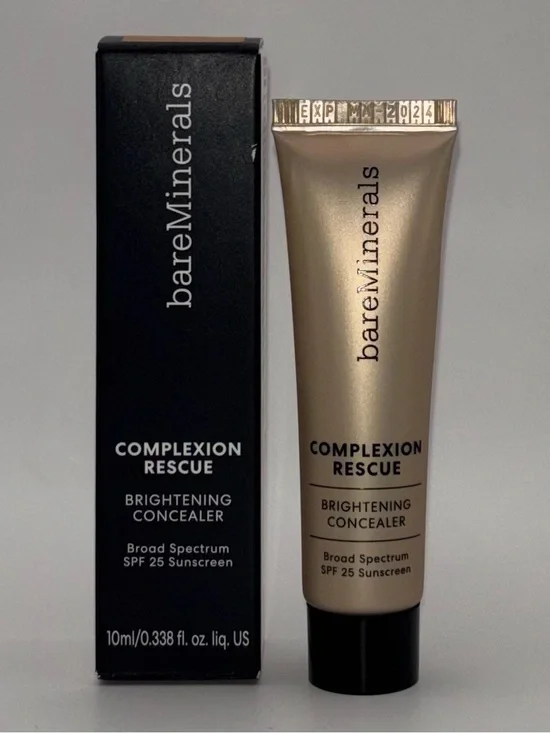 bareMinerals Complexion Rescue Brightening Concealer SPF 25 Medium Suede NIB