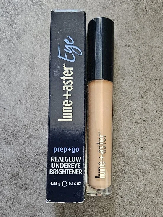 Lune + Aster PEACH Realglow Undereye Brightener 4.55 g/.16 oz /NIB!