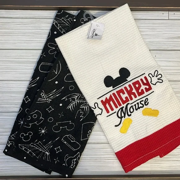 Mickey Mouse 2 Piece Kitchen Towel Set
