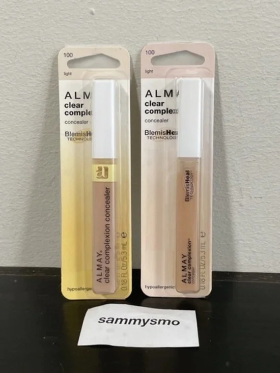 Almay Clear Complexion Concealer 100 LIGHT, x2 discontinued