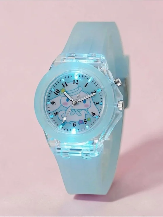 NWT-SANRIO-CINNAMOROLL LIGHT UP WATCH  Brand new in box