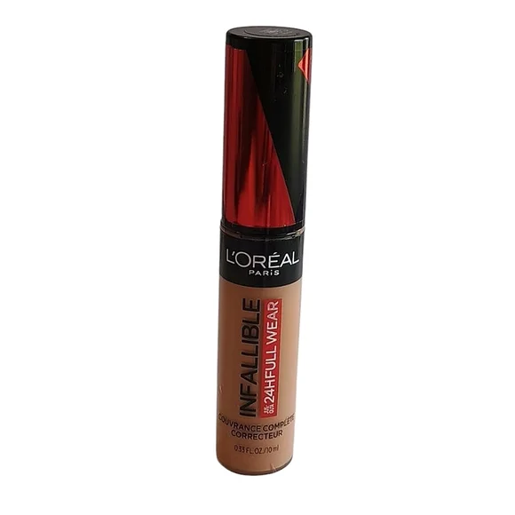 4 x L'Oreal Infallible Full Wear Concealer, Full Coverage, 395 Walnut