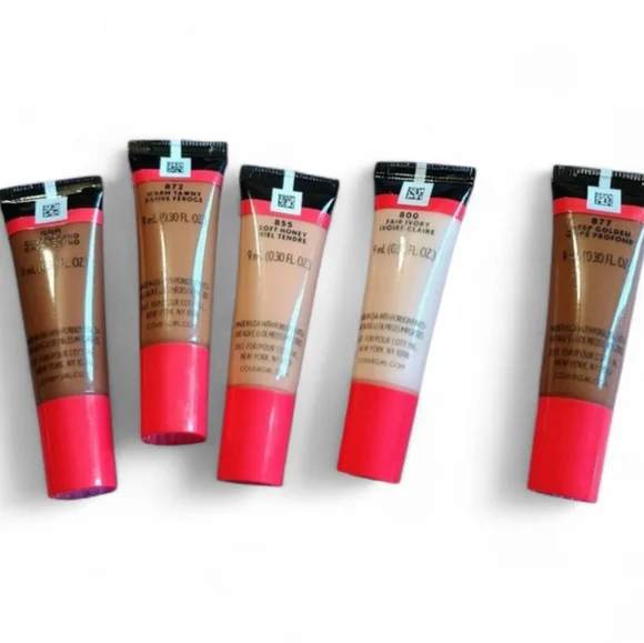 5 x Mix CoverGirl Concealer Bundle 880, 877, 875, 872, 855, 800