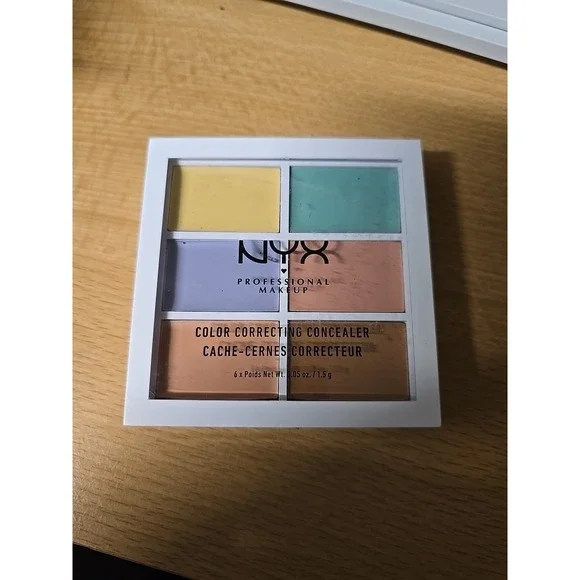 NYX PROFESSIONAL MAKEUP Color Correcting Concealer Palette 3CP04 XPUN1W NIPS