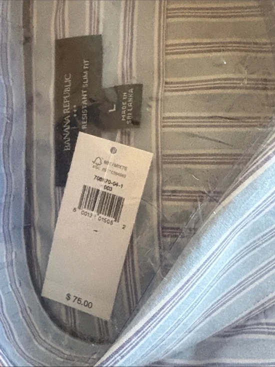Banana Republic Slim-fit Wrinkle-resistant Dress Shirt