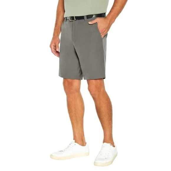Banana Republic Men’s Flat Front Active Short‎s 34 Grey