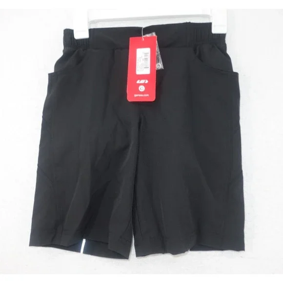 NEW Louis Garneau Kids Range 3 Bike Cycling Padded Shorts JR Black Size Medium