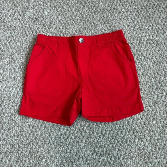 365 Kids‎ by Genuine Kids Red Cotton Shorts Size 7 Elastic Waist