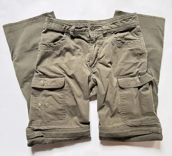 BSA Boy Scouts Switchback Uniform Pants, Boys Size 10