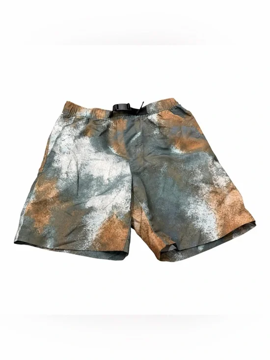 Old Navy Boys Active Shorts, Size Large 10-12, Green Brown