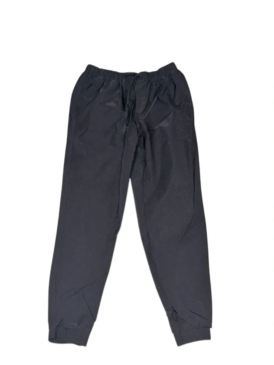 Hurley Boy's Size 14-16 Joggers Track Pants Black Elastic Waistband Nylon