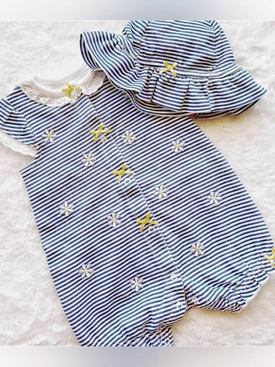 Little Me Baby Girls Daisy Romper
