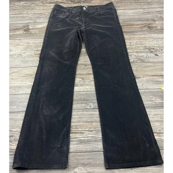 Banana Republic Mens Grey Pants 31 Corduroy Trouser Actual 35/33 Hippie Festival