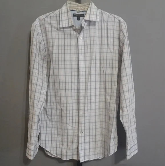 Banana Republic  men‎ shirt button down long sleeve sz S