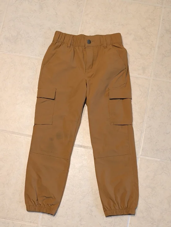 Carhartt Kids Brown Nylon Jogger Pants