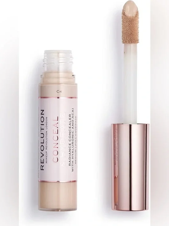 Makeup Revolution London Conceal & Hydrate Radiance Concealer Shade C4 NEW