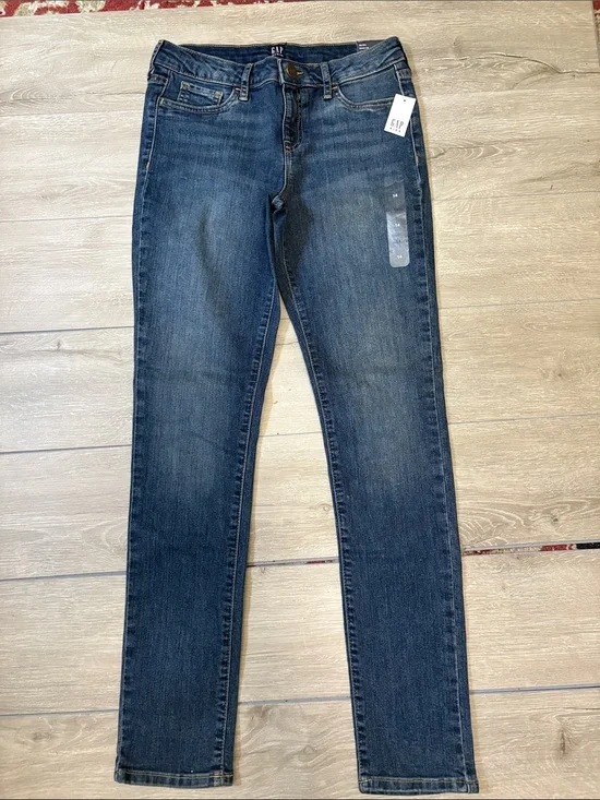 GAP Women's Medium Blue Skinny Jeans