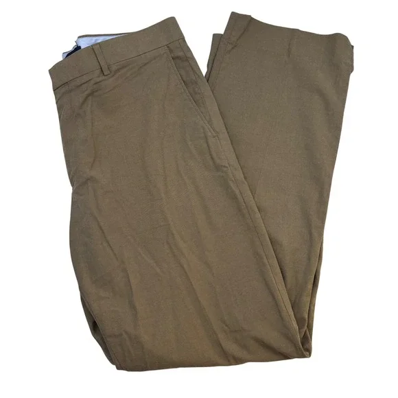 Banana Republic Classic Fit Chino Pants Mens 34x32 Khaki Brown Cotton Trousers