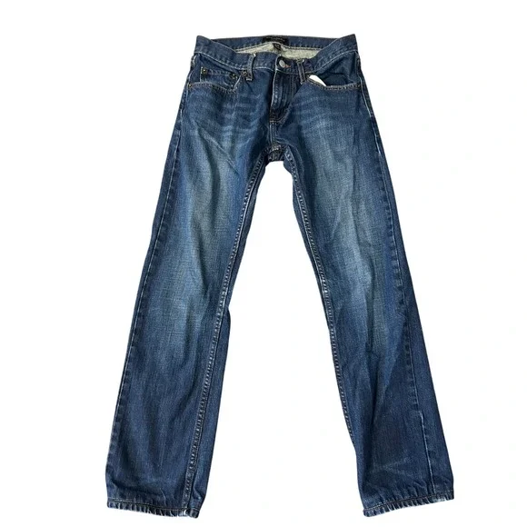 Banana Republic Vintage Straight Jeans‎ Mens 28X28  Medium Wash Blue Denim