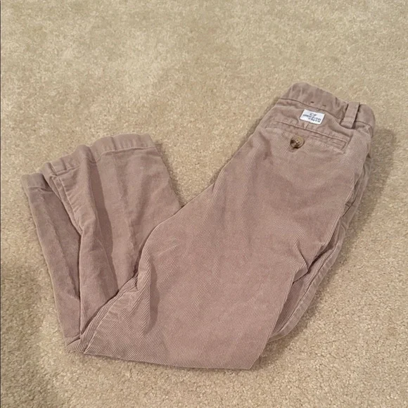 Vineyard Vines Kids Tan Corduroy Pants