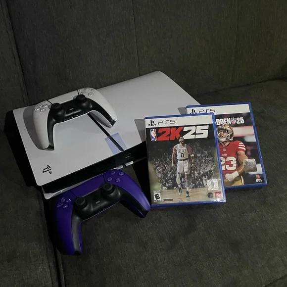 Sony PlayStation 5 Next-Gen Console White and Black
