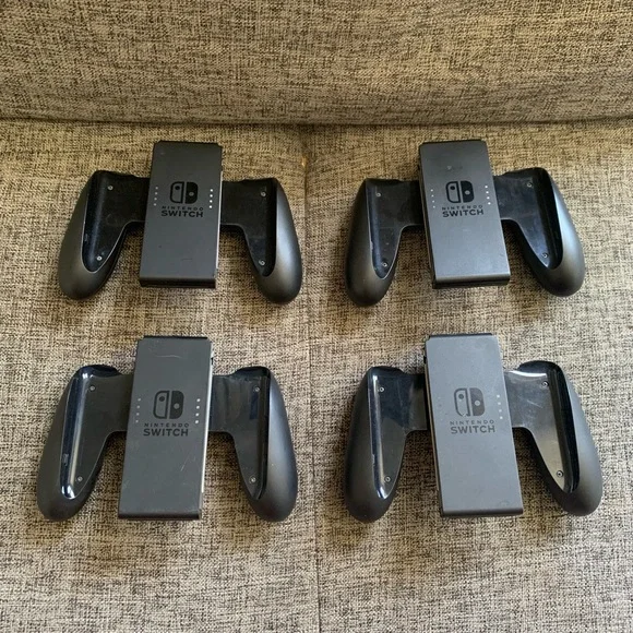 Nintendo Black Joy-Con Controller Grips