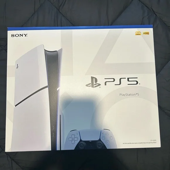 Sony PlayStation 5 White Console with DualSense Controller
