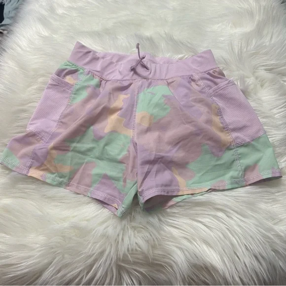 Size 10-12 GIRLS Tek Gear Colorful Athletic Shorts E2