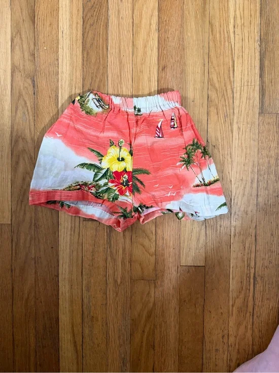 Vintage 12M Hawaiian Print shorts