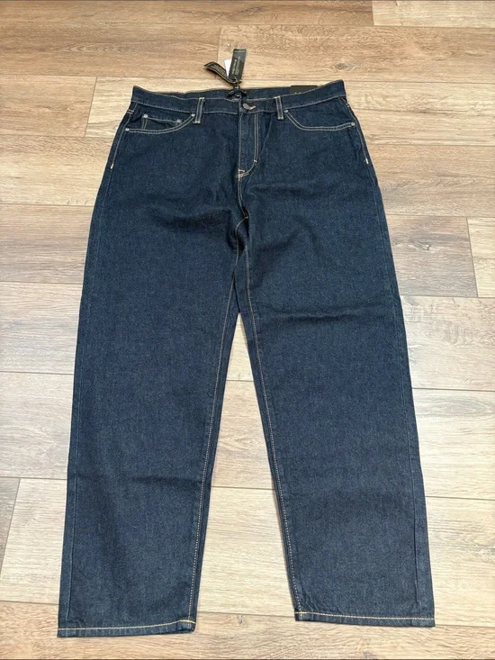 Banana Republic Selvedge Dark Blue Indigo Straight Jeans NWT