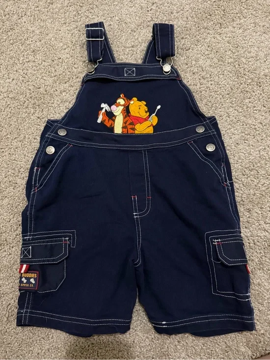Vintage Winnie the Pooh Kids Overalls