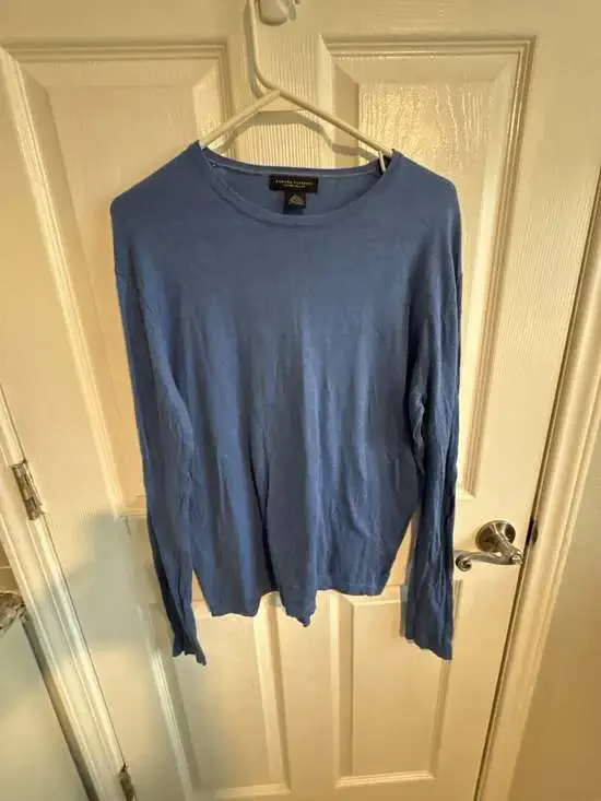 Banana Republic Luxury Blend Long Sleeve Crewneck Sweater (Cotton/Silk/Cashmere)