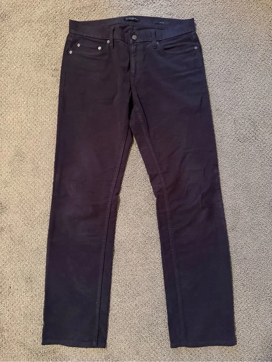 Banana Republic Traveler Black Slim Straight Jeans 32x32