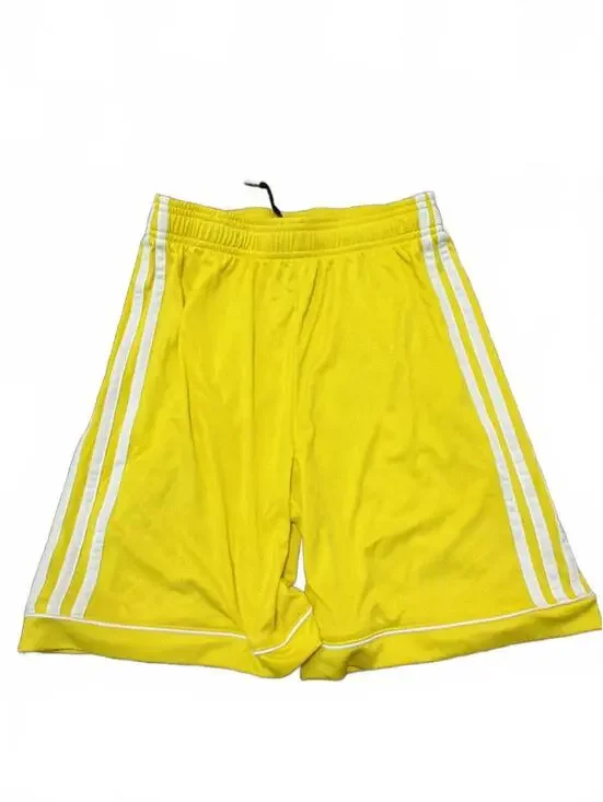 Adidas Boys Yellow Athletic Shorts Size 13-14Y Large