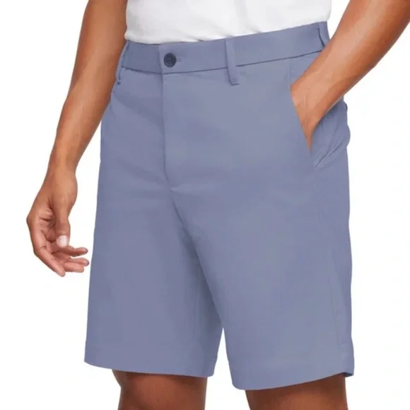 Banana Republic Men's Cool Blue Flat Front Shorts