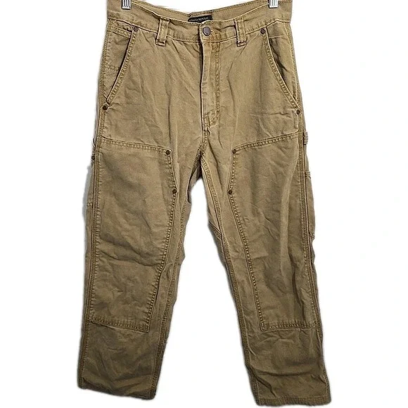 Banana Republic Pants Mens‎ Size 30x26 Brown/Tan Canvas Double Knee Carpenter
