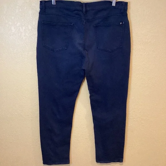 Banana Republic Men's‎ Slim Straight 5-Pocket Navy Blue Pants, Size 36 x 30