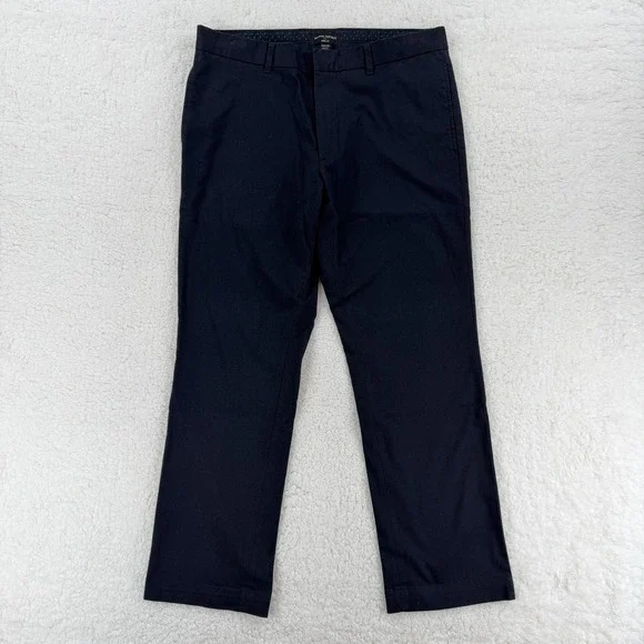 Banana Republic Pants Mens 34x30‎ Navy Aiden Fit Chino Stretch Casual Dress