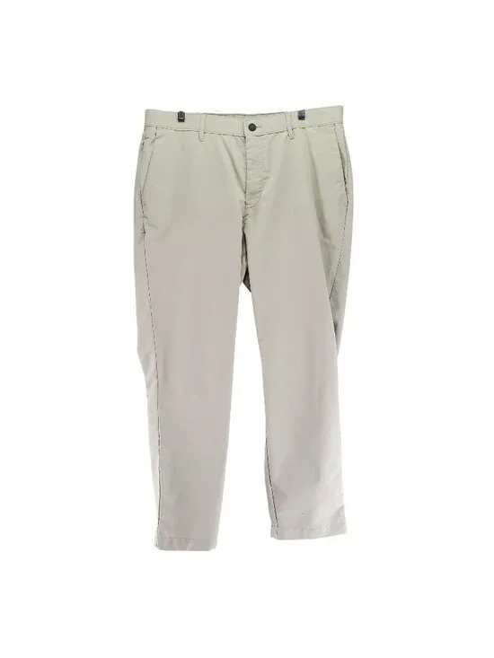 Banana Republic Pants Mens 36x30 Tan Polyester Flat Front Slacks