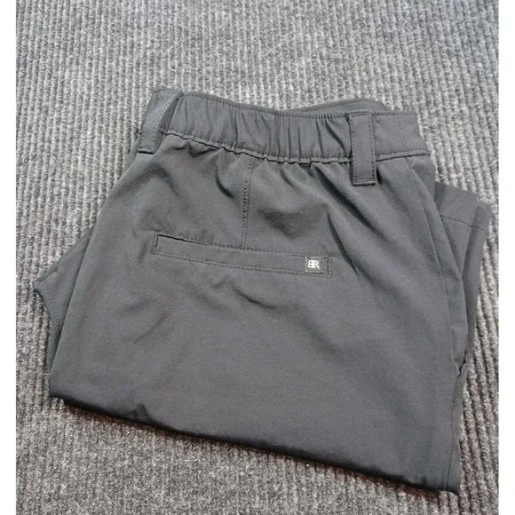 Banana Republic Size 36 Black Shorts Elastic Back‎ Waist 1559922