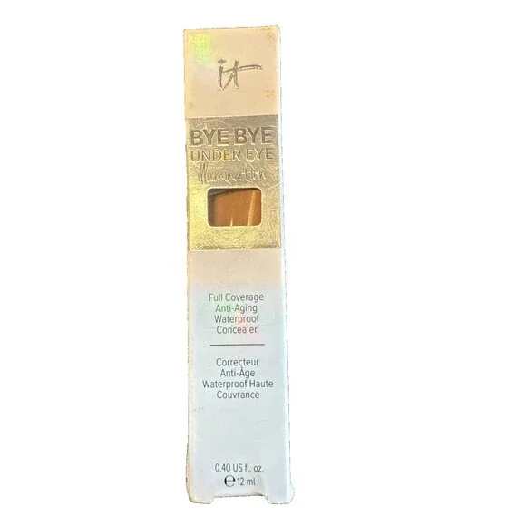 IT Bye Bye Under Eye Illumination Concealer .40oz Rich Golden 34.5 Waterproof