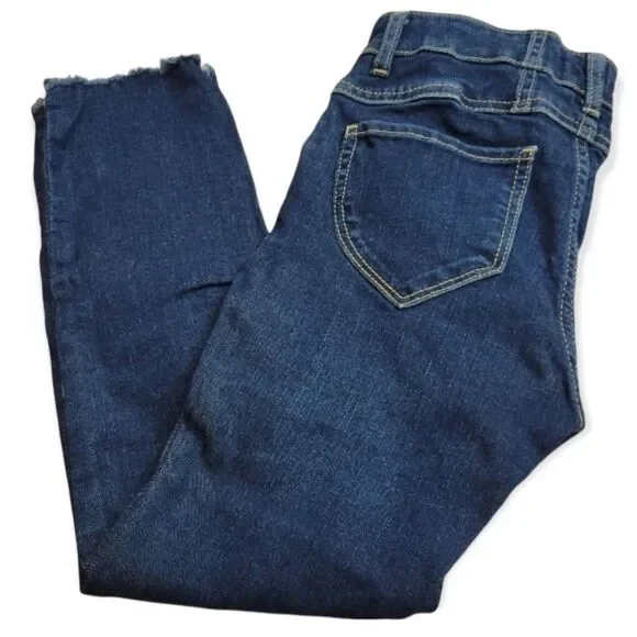 Jordache Jeans with fray leg bottoms 8