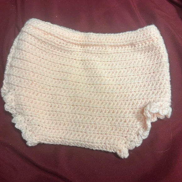 Handmade‎ Crochet Baby Bloomers