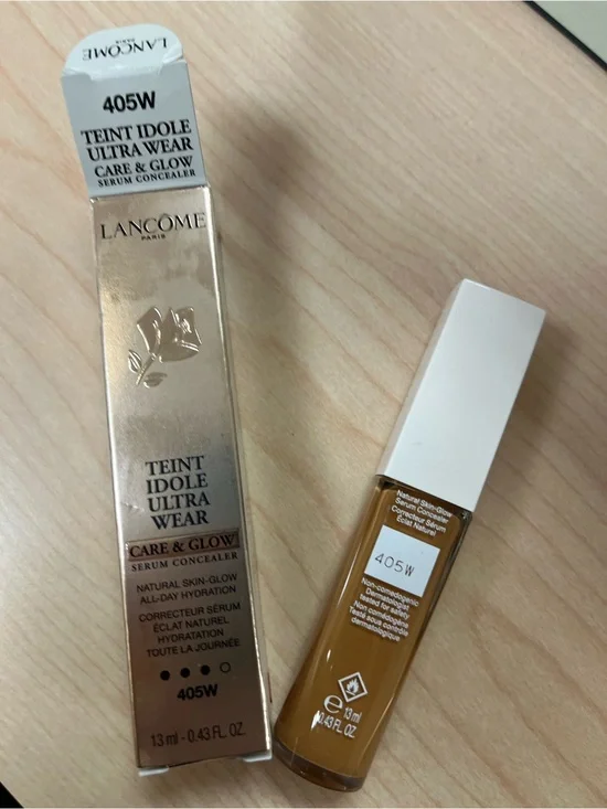 Lancome Teint Idole Ultra Wear Care & Glow Serum Concealer ~0.43 fl oz 405W