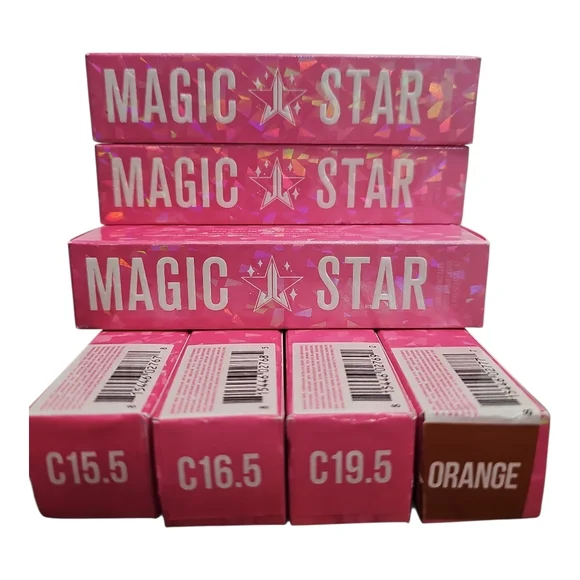 Magic Star Liquid‎ Concealer. High Coverage, Tatoo Covering Select 2 Shade New