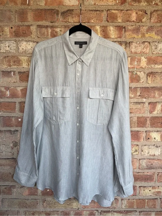 Banana Republic Cotton Button Up Shirt