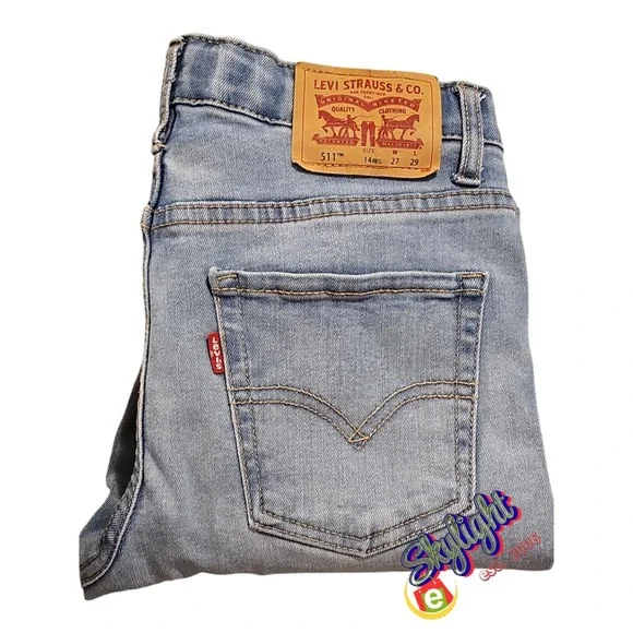 Levis 511‎ Elastic Adjustable waist Jeans Size 14R