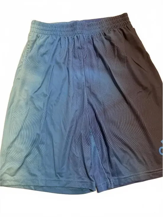 Adidas Gradient Blue Athletic Shorts Basketball - Boys XL